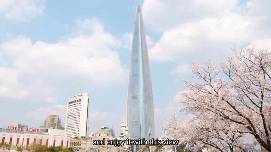 TOP 10 Best Cherry Blossom Spots in Seoul 🌸 Aesthetic cafes Hangang picnic Spring in Seoul VLOG 3 50 screenshot